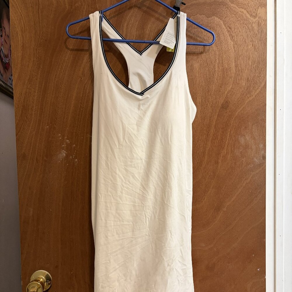 JoyLab size xL White Tennis Dress with skort NWT